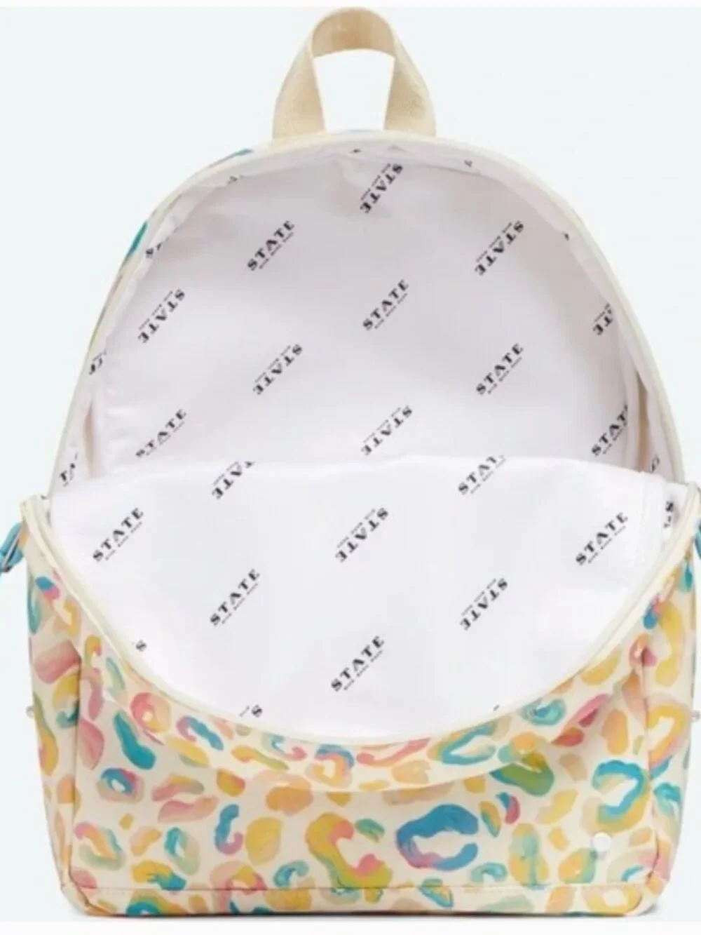 NWT - Kids Kane Mini Travel Backpack Painterly Animal Print